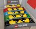 LEGO « Ninjago » Panneau en polycoton simple réversible Housse de couette