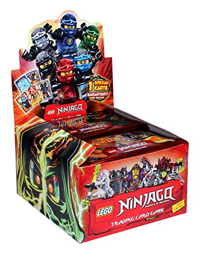 Ocean Lego Ninjago Série 2 Lot de 50 boosters de Cartes à Collectionner avec présentoir – Version Allemande