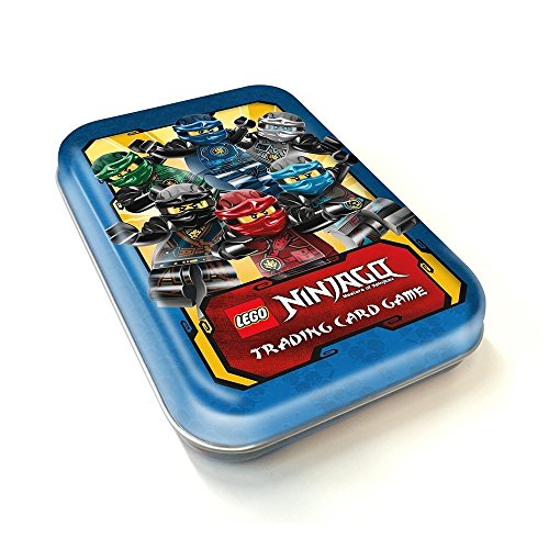 Lego Ninjago Boîte Métal Cartes Bleu  – Cartes à collectionner