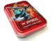 Lego Ninjago – Boîte Métal + Cartes Rouge – Cartes à Collectionner