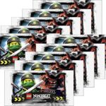 LEGO Ninjago Cartes à collectionner Série 3, 10 Booster x 5 Cartes - Édition allemande