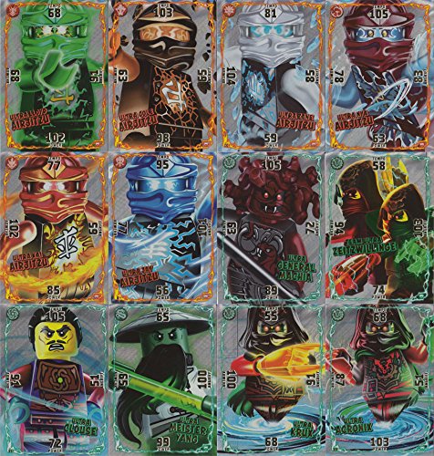 Lego Ninjago 2 (Serie 2) – Trading Card Game tous 12 Ultra Cartes comme Set – deutsche édition