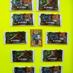10 Booster Lego Ninjago Cartes série 3 – Vous recevrez 10 paquets de 5 cartes + Carte Bonus Serie 2 legendäres équipe LE10