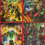 LEGO Ninjago 2 (Serie 2) - jeu de Cartes puzzle complet 36 cartes - Deutsche édition