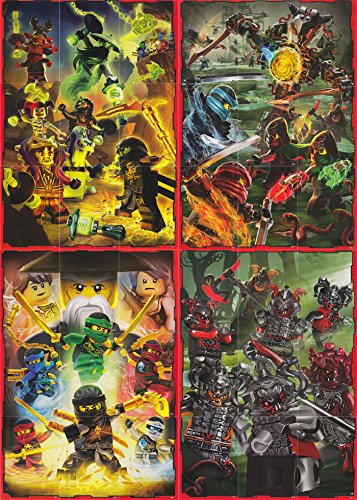 LEGO Ninjago 2 (Serie 2) – jeu de Cartes puzzle complet 36 cartes – Deutsche édition
