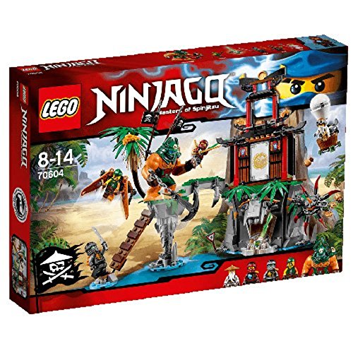 L’île de la Veuve du Tigre – 70604 – LEGO NINJAGO – Jeu de Construction –