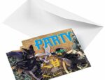 Cartes d&rsquo;invitation. Lot de 16 pièces Lego Ninjago