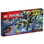 LEGO Ninjago - 70736 - Playthèmes - Jeu de Construction - L'Attaque du Dragon Moro