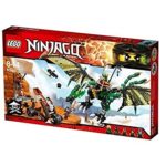 LEGO - 70593 - NINJAGO - Jeu de Construction - Le dragon émeraude de Lloyd