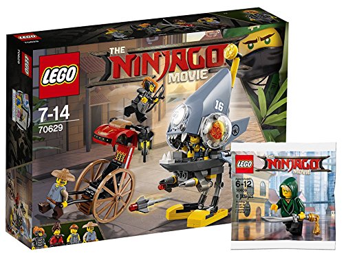  Piranha Attaque + Lego Ninjago 30609 Lloyd Mini Figurine  –The Lego Ninjago Movie 70629