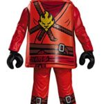 LEGO Costume de, Enfants Ninjago Kai Deluxe Tenue, Petit, Age 4–6 Ans, Hauteur 4 '0 cm – 4' 1 1/5,1 cm