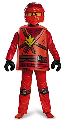 LEGO Ninjago Costume de Kai  Petit, 4–6 Ans