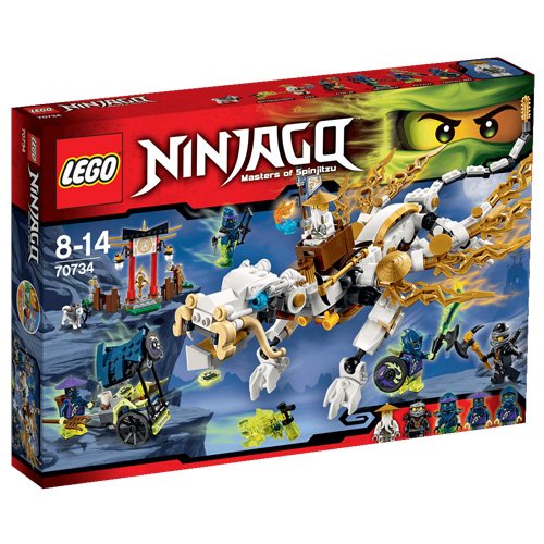Le Dragon de Maître Wu- 70734 -LEGO Ninjago –  Jeu de Construction –