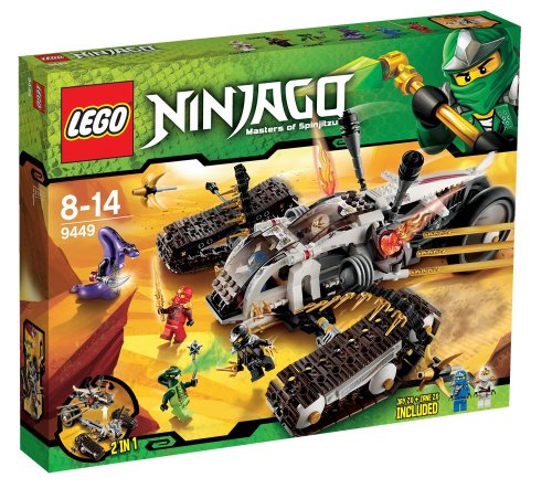 Le Tout-Terrain Ultrasonique – 9449 – LEGO Ninjago -Jeu de Construction