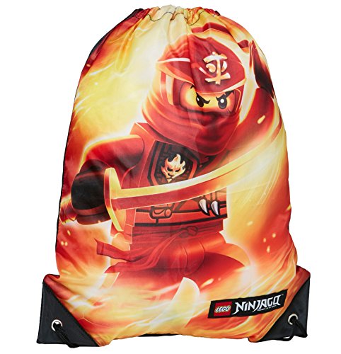 Lego Ninjago Kai Sac à Cordon, 39 cm, Rouge