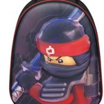 Sac à lunch scolaire Lego Ninjago | Lego Movie 3D Sac Ninjago Kai | Cadeau parfait pour tous les petits amateurs de ninja