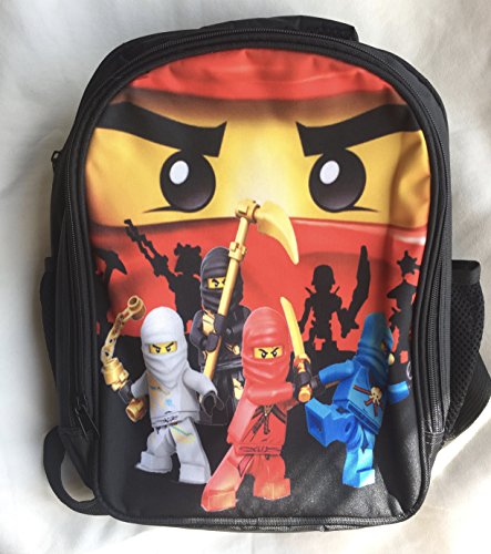 Sac à dos Ninjago  Kai, Lloyd, Zane et Jay Lego