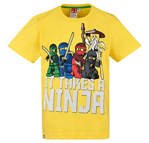 Lego Ninjago – T-Shirt – Garçon Rouge Rouge 98 cm/104 cm