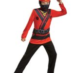 LEGO Ninjago Movie Kai Jumpsuit Dress Up Costume, Multicolore, 4–6 Ans