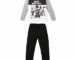 Lego- Pyjama Long Enfant garçon Ninjago Blanc/Noir de 4 à 10ans