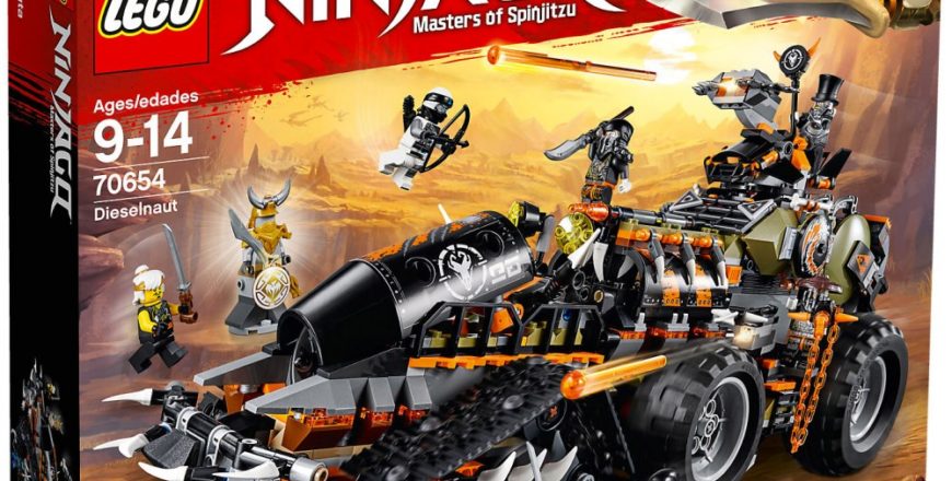 Le véhicule de combat Dieselnaut – 70654 – LEGO Ninjago