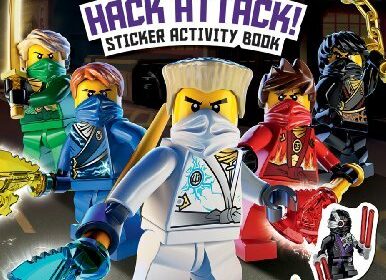 250 autocollants LEGO Ninjago (Hack Attack!)