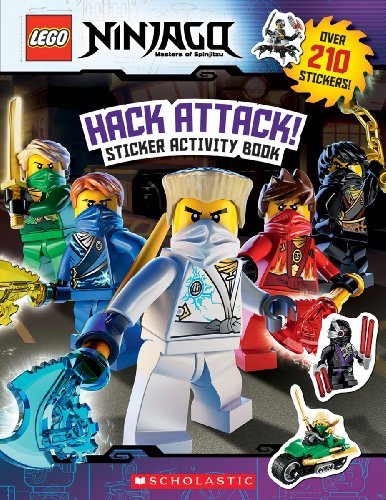 250 autocollants LEGO Ninjago (Hack Attack!)