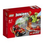 LEGO - 10722 - Juniors  - Jeu de Construction - L'attaque du Serpent NINJAGO