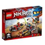 LEGO - 70600 - NINJAGO - Jeu de Construction - La poursuite en moto des Ninja