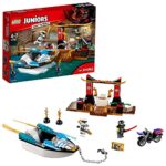 LEGO Juniors - La poursuite en bateau de Zane - 10755 - Jeu de Construction
