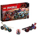 LEGO La Course de Rues en Motos Ninjago Jeu de Construction, 70639