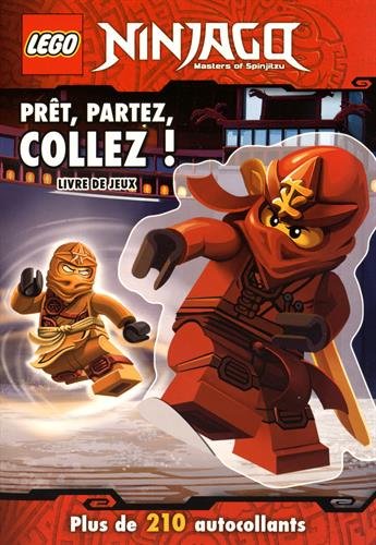 210 autocollants et jeux LEGO NINJAGO Prêt, Partez, collez ! (STICKER)