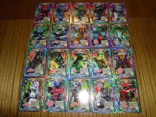 20 Cartes Mega holographiques LEGO Ninjago 2 (Serie 2)