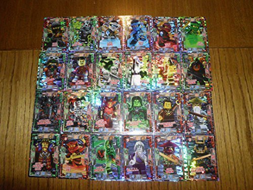 LEGO Ninjago 2 (Serie 2) 24 Cartes holographiques