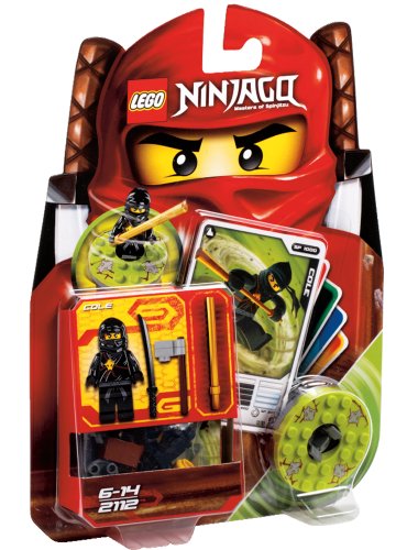 LEGO Ninjago – 2112 – Jeu de Construction – Cole – Ninja Noir