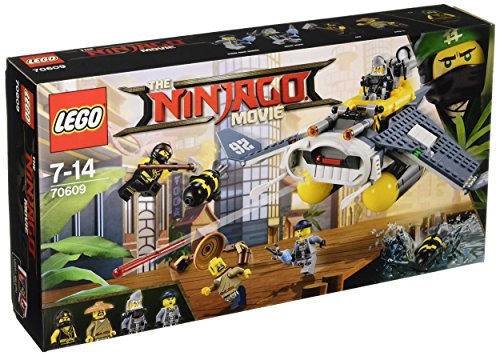 Le bombardier Raie Manta – 70609 – LEGO Ninjago – Jeu de Construction