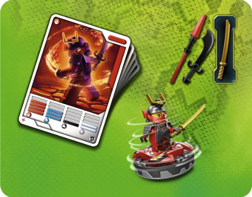 LEGO Ninjago Toupies – 9566 – Jeu de Construction – SAMOURAÏ X