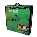 Lego - A1509XX - Accessoire Jeu de Construction - Ninjago Zipbin Battle Case - Vert -Sac de rangement et tapis de jeu