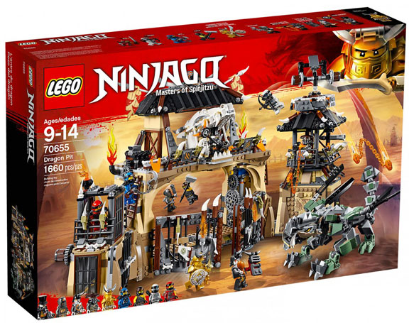 La tanière du dragon – 70655 – LEGO Ninjago -Jeu de Construction