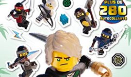 280 autocollants, album les héros ninjas Lego Ninjago Movie