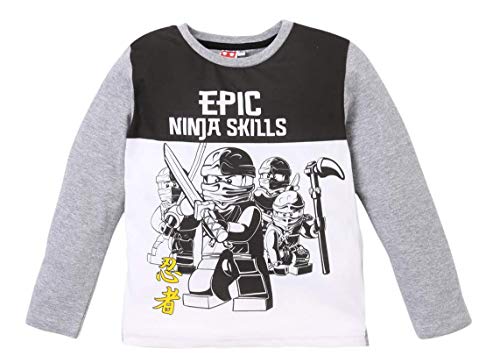 Lego Ninjago Pyjama, Gris/Blanc