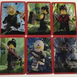 Ocean Lego The Ninjago Movie Autocollant Complet avec 6 Autocollants 3D