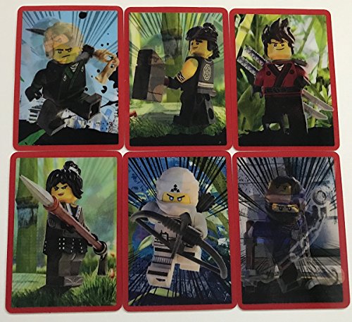 Ocean Lego The Ninjago Movie Autocollant Complet avec 6 Autocollants 3D