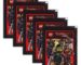 Lot de 5 Paquets de 25 autocollants The LEGO Ninjago Movie 2017