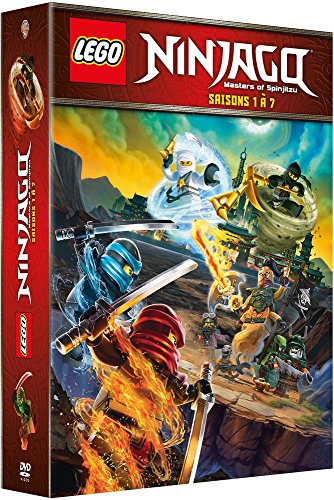 Lego Ninjago, Les Maîtres du Spinjitzu – La Série – Saisons 1 à 7 – Coffret DVD