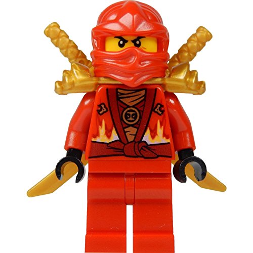 Kai Minifig (Red Ninja) avec deux épées en or :  Édition limitée – 2015