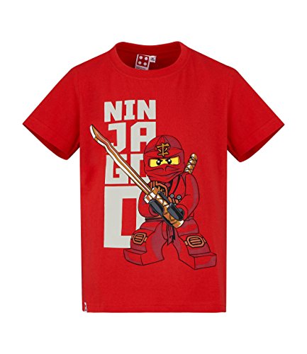 Lego Ninjago Garçon Tee-Shirt – Rouge