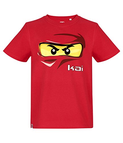 Lego Ninjago Garçon Tee-Shirt – Rouge