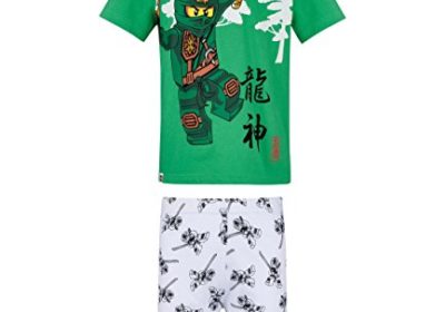 Lego Ninjago Garçon Pyjama Court – Vert
