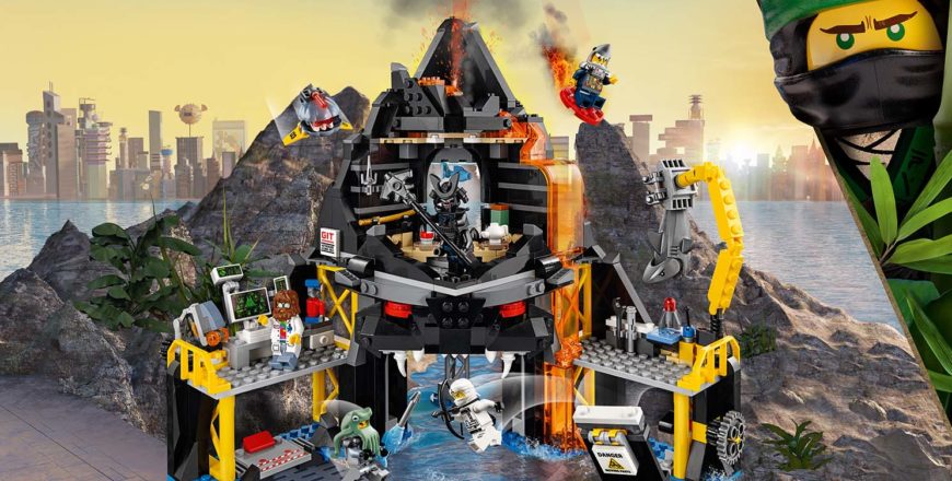 Le repaire volcanique de Garmadon (boîte n° 70631)